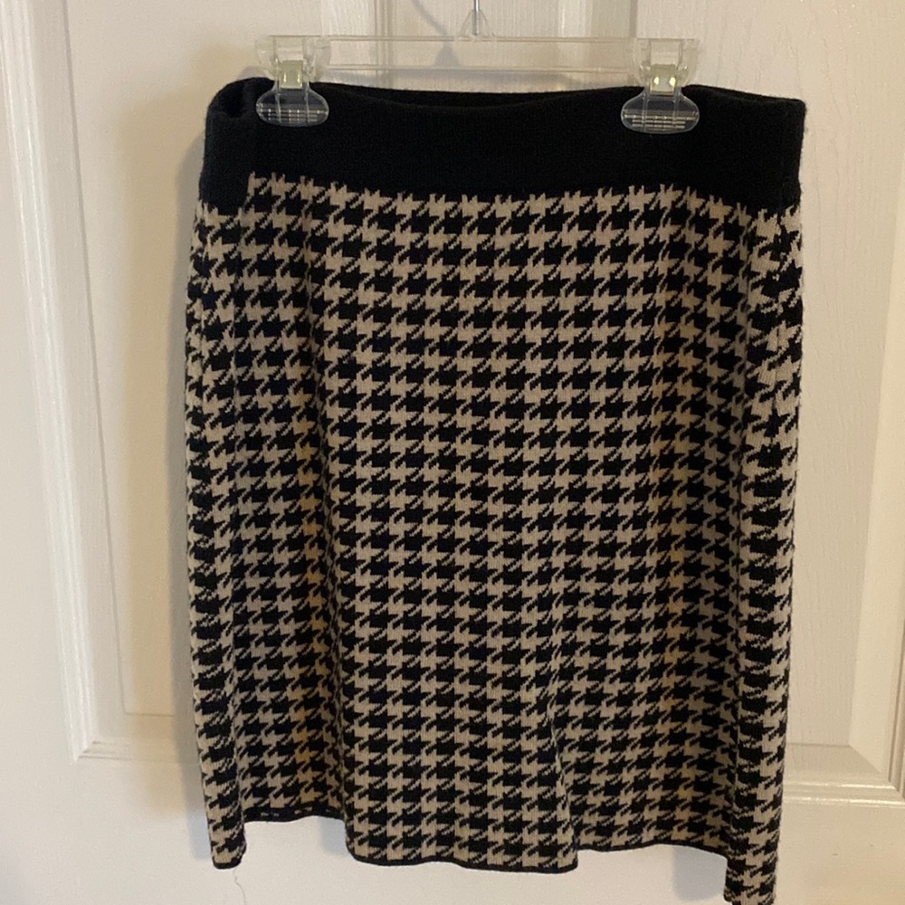 Houndstooth Skirt